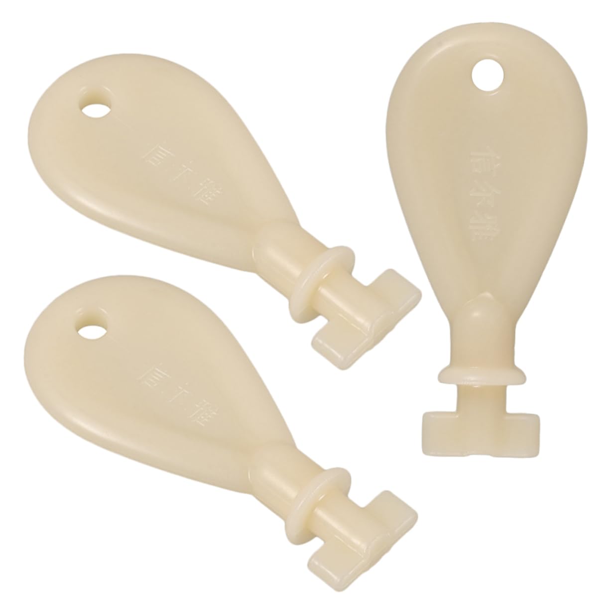 LIFKICH Commercial Paper Towel Dispenser Key 3pcs Plastic Replacement Keys for Toilet Paper Holder