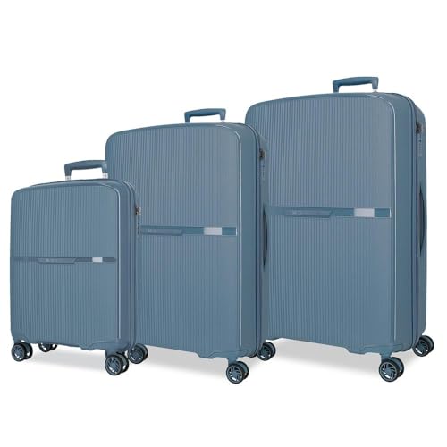 Suitcase Set, Blue, One Size