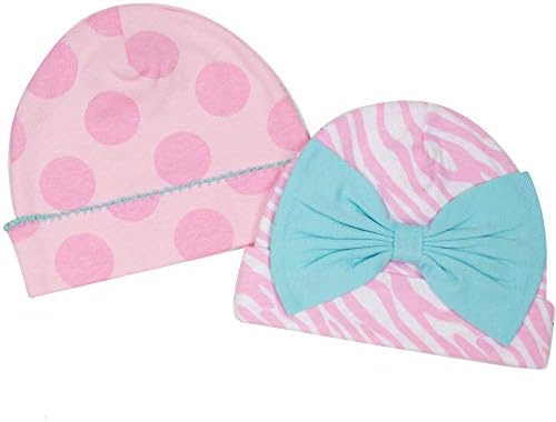 Gerber Baby Girls' 2 Pack Novelty Cap image 4