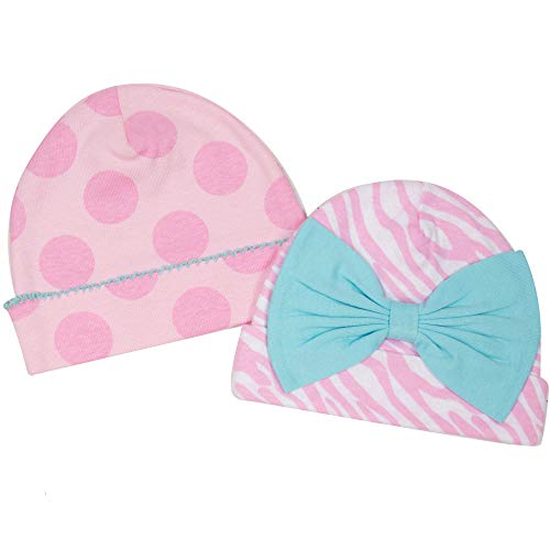 Gerber Baby Girls' 2 Pack Novelty Cap2