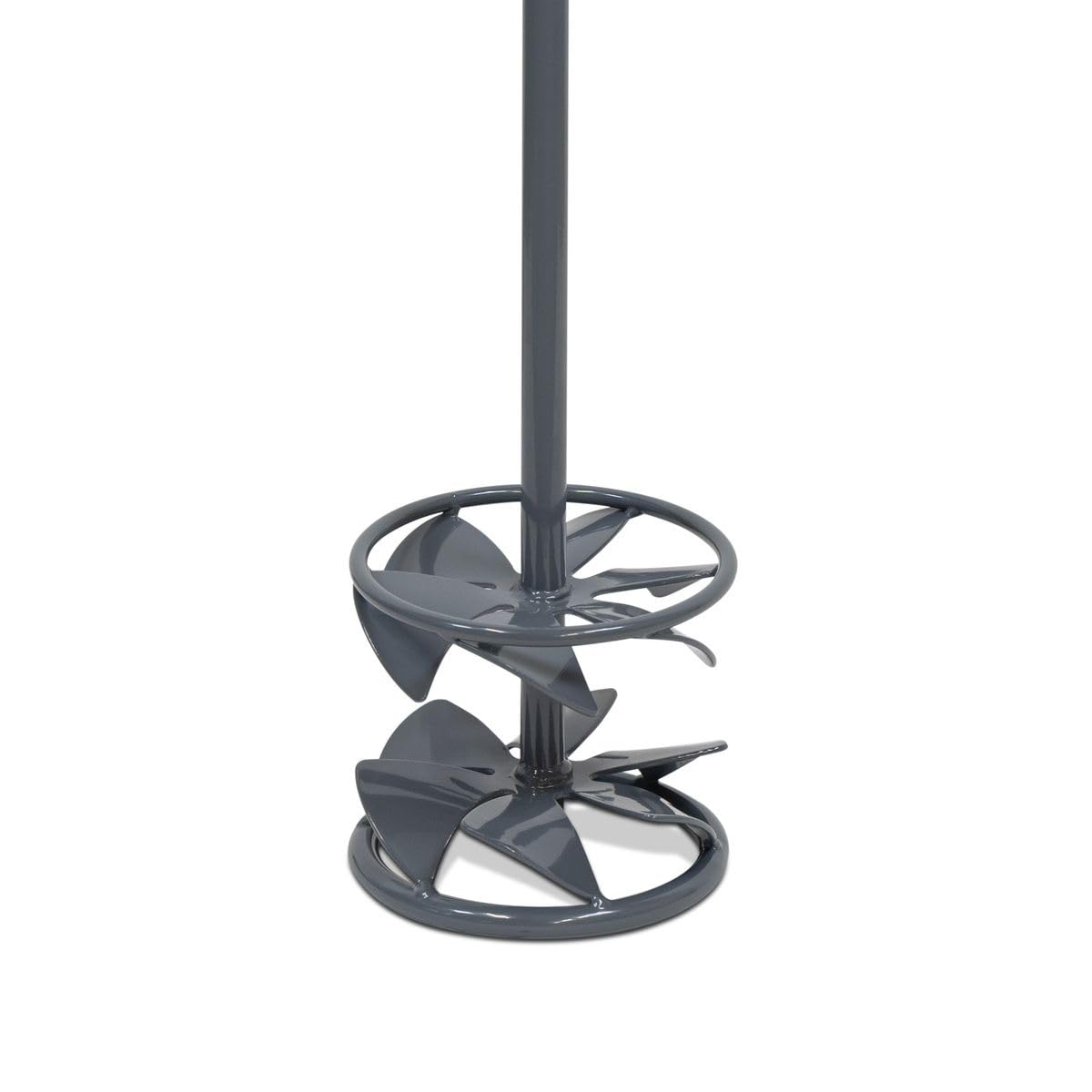 blizz-z Profi Schaufelrührer Turbomix (M14) Länge: 610 mm x Ø 120 mm | für Rührgut: 20-40 kg | Turbinenschaufeln aus verzinktem Stahl, pulverbeschichtet