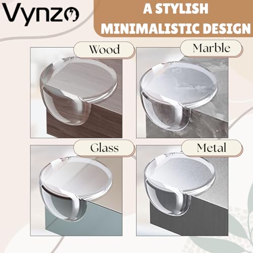 Image of 12 Pack Corner Protector Baby - Round-Shaped Baby Proofing Corners and Edges with Safety Bumpers, Soft Silicone Table Corner Covers Baby Safety, Baby Proof Corner Guards to Cover Sharp Furniture