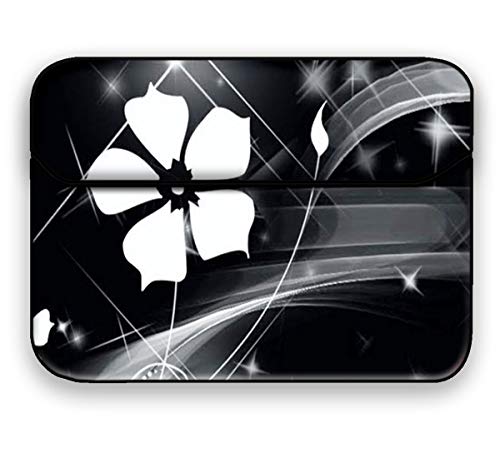 Image of Theskinmantra Flower Flame Slip-on Laptop /MacBook Sleeve case Cover Bags.