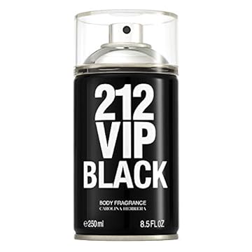 212 Vip Black Carolina Herrera - Body Spray - 250ml