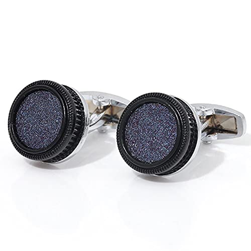 Image of S&W Wedding Cufflinks for Men Cuffs with Gift Box Business for Tuxedo Shirt