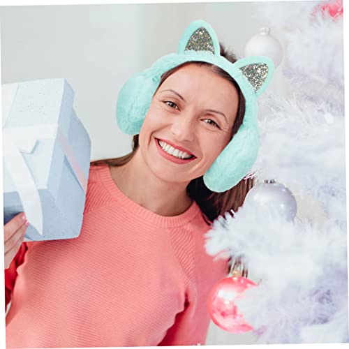 Orejeras de gato para niñas cómodas orejeras infantiles running aire libre 3
