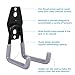 10 Packs Garage Storage Hooks, Wall Hooks Steel Multi-Size Extended Utility Double U-Hook for Heavy Duty Garage Storage Organizing Power Tools, Ladders, Bulk Items, Bikes, Ropes etc.