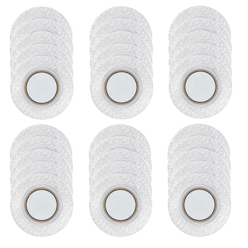 30 Pairs Round Hidden Sew Magnetic Snap, Invisible Hidden Sew in PVC Hidden Purse Closure Fastener Magnetic Snap Magnet Fastener for Child Clothing Clasp Bib Diapers Accessories DIY Craft Sewing Tools