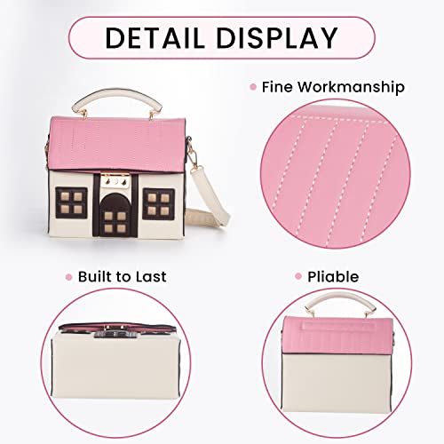 Cute Bag Unique Novelty Purse for Women Shoulder purse Messenger CrossBody Bag PU Leather Mini Handbag for Ladies4