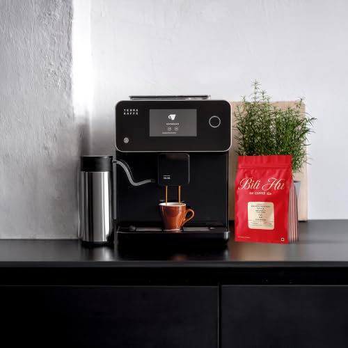 Image of Bili Hu Coffee, Home Espresso Grind Kalledevarapura Estate, Arabica Blend, Medium Roast, (Pack of 1, 250 Gram)