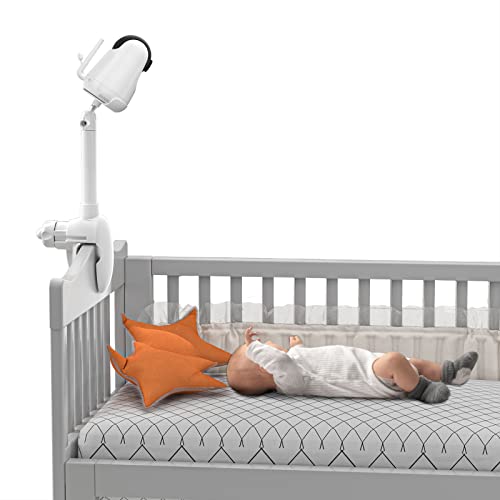 Image of OkeMeeo Crib Mount for VAVA Baby Monitor 720P and for Hipp Baby Monitor