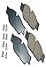 Akebono EUR1065 Disc Brake Pad Kit , GREY