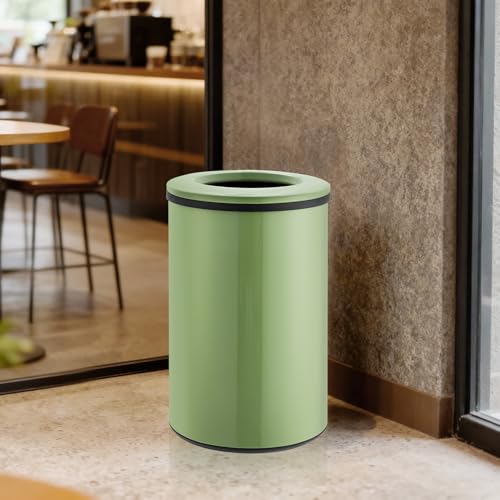 Bote de Basura Abierto 40L Acero Inoxidable GarveeHome miniatura 6