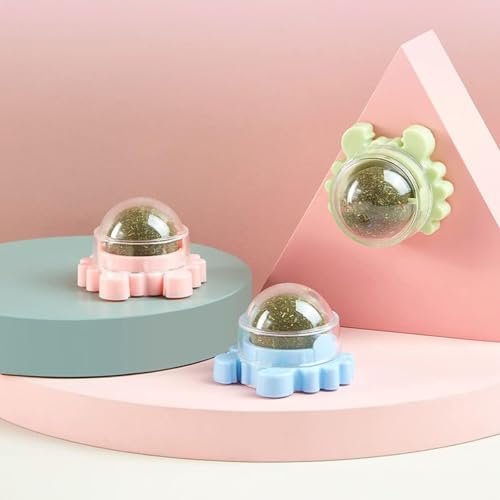 Grupo Shopmix, Bola Bolinha De Catnip Brinquedo Relaxante Para Gatos Cor:Rosa