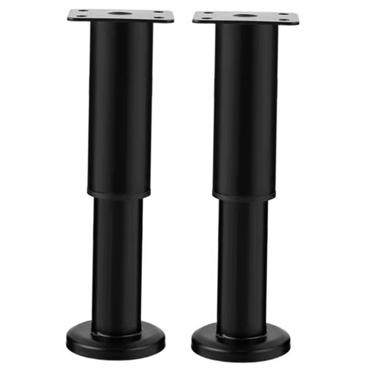 Pieds de table basse en métal noir Toddmomy pour rénovation de salon moderne