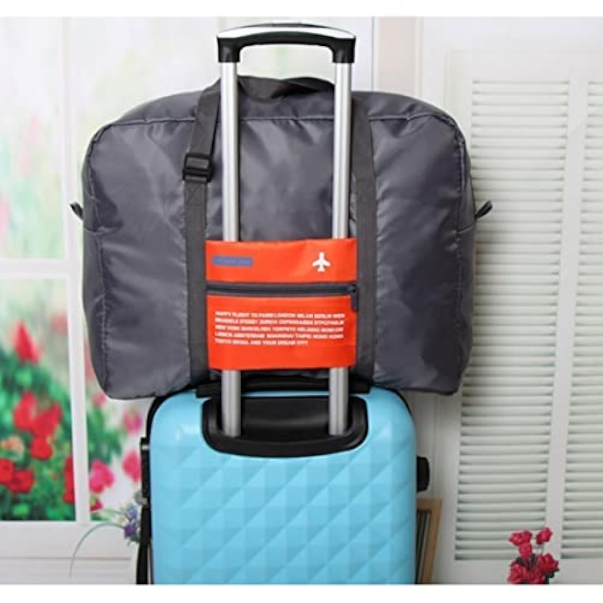 Foldable Polyester Big Easy Carry-On Luggage Bag