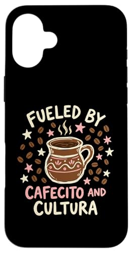 Cafecito And Cultura Latino �R�[�q�[�h�����J�[���R���������B �X�}�z�P�[�X iPhone 16 Plus �p
