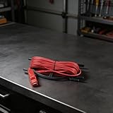 Chroavel Professionelles Erdungsprüfzubehör Set mit 3 Leitungen und 2 Stangen Strom- und Eisenbahnindustrie