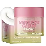 Sunday Essence Collagen Night Cream - Dermatologist Tested, Korean Skin Care, Anti-Aging - Hydrating Moisturizer, Retains Moisture - Vegan, Non- GMO, Clean Beauty, 95% Natural - 1.69 Fl Oz