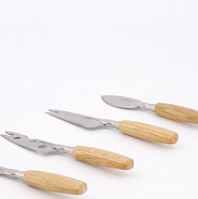 Amazon.com: BOSKA Stainless Steel Mini Cheese Knives - Oslo for