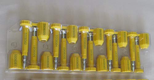 Leadseals® Bolt Seal for Containers and Cargo High Security Seal ISO:17712 (Pack of 10pcs)