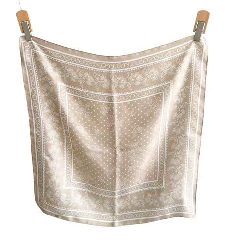 Image of Printed Poly Silken feel Scarf Stole for Women | Stylish, Soft, & Lightweight | Satin Feel Neck Scarf, Hair Scarf, Head Scarf for Women