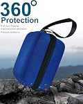 Hard Carrying Case for OMRON Evolv Wireless Blood Pressure Monitor, for Omron BP7000 Bluetooth Upper Arm Blood Pressure Monitor, Travel Storage Case for OMRON HEM-7600T-BK BP Monitor, Blue Case Only