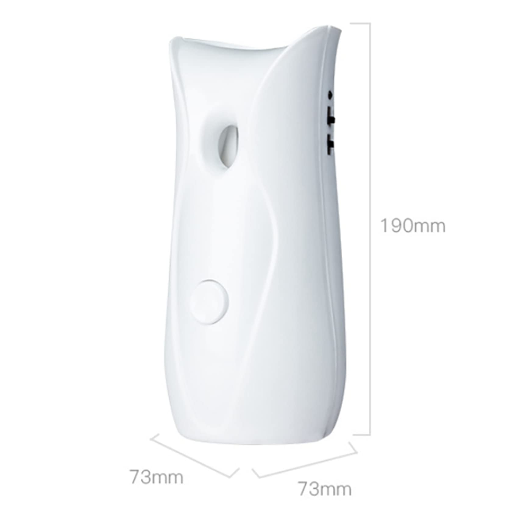 5 dispenser automatico di deodoranti per ambienti da bagno a tempo da parete, dispenser automatico di profumo per la casa