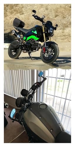 Espejo retrovisor de motocicleta con acabado premium para Interceptor 650 6