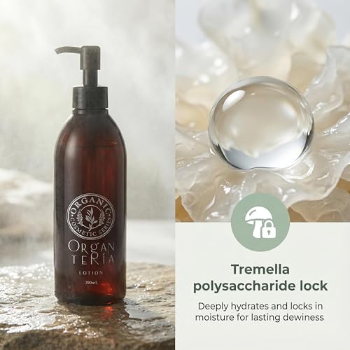 Elitzia Agua facial hidratante orgánica de 300 ml, tónico facial calmante con hongos Tremella y 11 extractos de plantas sin alcohol para pieles sensibles y secas que prepara la piel para el maquillaje - imagen 6