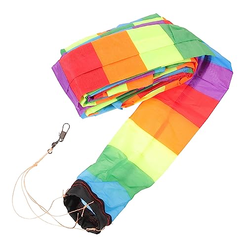 WOONEKY DIY Kite Tail Rainbow Streamers Kite Decorations for Boys and Girls Outdoor Games