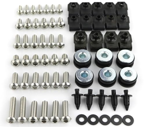 Vis de carénage Goldwing GL1800 kit visserie complet anti-vibration
