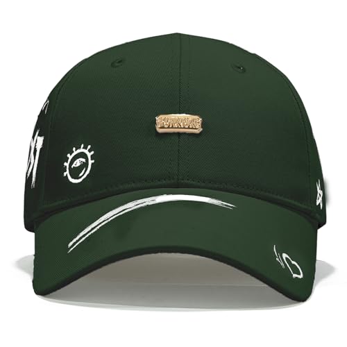 Image of Baseball Cap for Women Men - Adjustable Size Hat | Sun Protection,Colourfast,Moisture Wicking,Ponytail Hole,Wrinkle Free