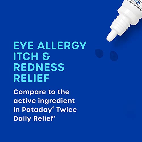 Healthcareaisle Eye Allergy Itch & Redness Relief - Olopatadine Hydrochloride Ophthalmic Solution Usp, 0.1% – 5Ml – Eye Allergy & Redness Relief Drops thumb #1