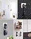 KGDUYC 2PCS Brillenaufbewahrung - Kurzer Sonnenbrillen Organizer Wandmontage, Brillenständer/Brillenhalter Zum Aufhängen Der Brille, Sonnenbrillen Aufbewahrung,Brillenständer, Weiß/Braun