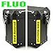 2pz ADESIVI FLUORESCENTI compatibili con Motorrad R 1200 1250 1150 F 800 650 F700 GS A R1200GS R1200 per Touratech Motorcycle Aluminium Panniers VALIGIE LATERALI (giallo fluo)