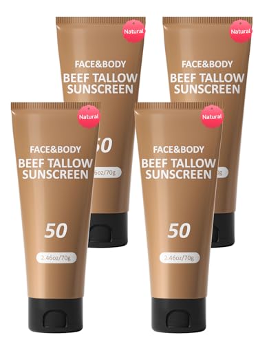 Beef Tallow Sunscreen 4 Pack