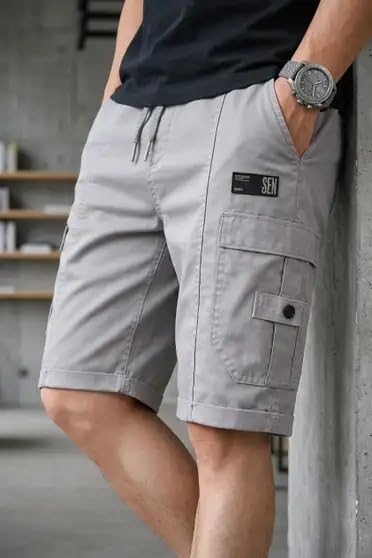 Image of Brulry Men's Shorts || Cotton Casual Shorts for Man || Shorts Pant for Men