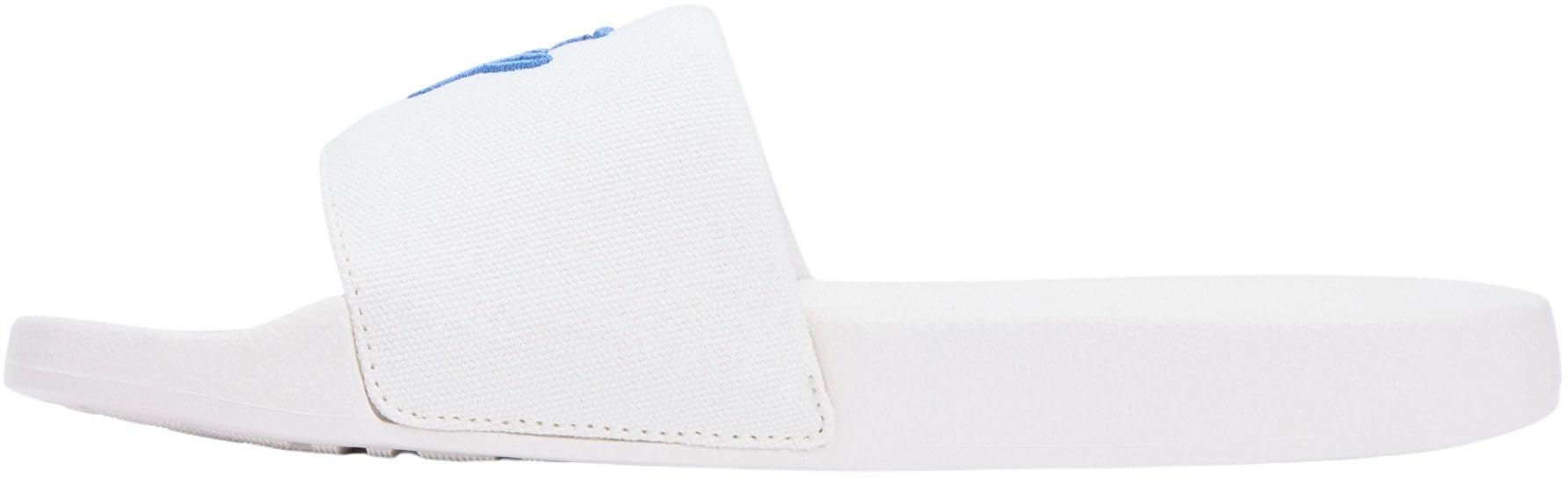 Tommy Hilfiger Women's Th Script Pool Slide FW0FW09286 Slides, WHITE (Ecru), 6.5