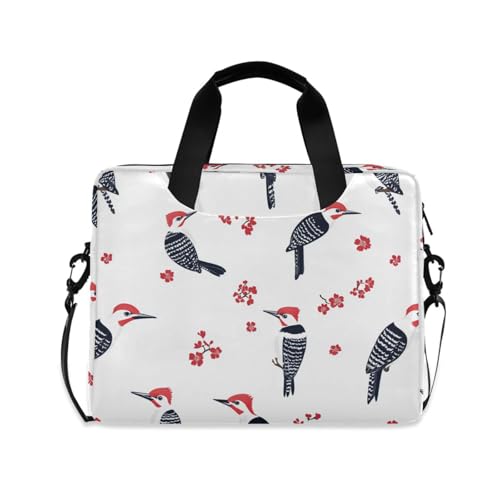 Maletín para portátil unisex 15.6" rojo con estampado