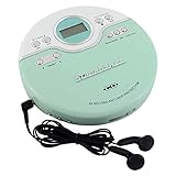Studebaker SB3703MW Retro Joggable Personal AM/FM CD Player - Mint/White