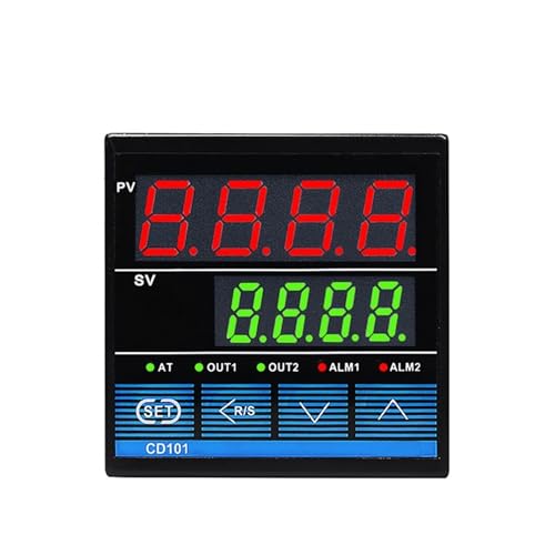 PID Temperature Controller Output SSR Relay with RS485 PID Regulator TC/RTD Input 48x48mm RKC Industrial Intelligent CD101(SSR Relay Opt 2ALM)
