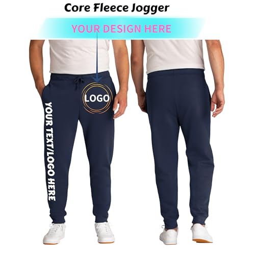 Generic Custom Cozy Jogger Design Exclusive Text Logo Printed Jogger PC78J2