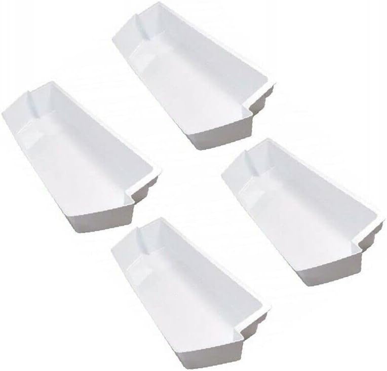 RATION WP2187172 ReplFor ACEment for Whirlpool/for Kenmore Refrigerator Door Bin for White 4 Pack*