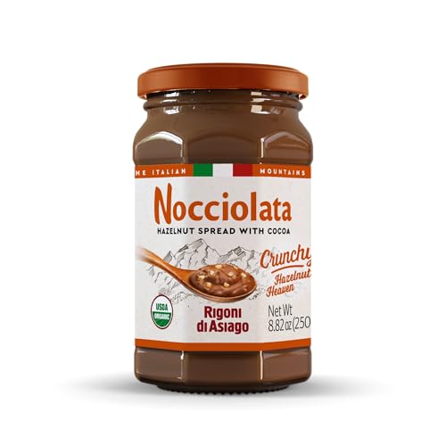 NOCCIOLATA Organic Crunchy Hazelnut Spread, 8.82 OZ