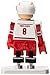 NHL Detroit Red Wings Justin Abdelkader GEN 2 Limited Edition Minifigure, Small, Black