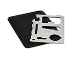 Kreditkarten-messer von SurvivalJax Sei immer vorbereitet mit dem Multi-Tool mit 11 Funktionen