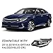TUSDAR Halogen Headlamp Assembly Replacement Fit for 2016 2017 2018 Kia Optima Headlight Driver Side