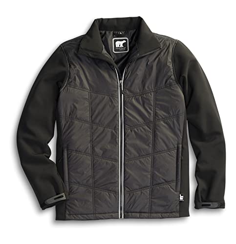 White Bear Clothing Co. Hybrid Jacket Style 4800, Black/Black XLT