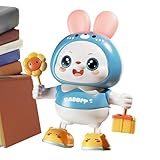 Assurance de conception sûre : les jouets lapin pour comprennent une conception sûre avec des bords arrondis, ce qui les rend idéaux pour la dentition et la préhension tout en offrant une expérience de jeu sécurisée qui protège la peau délicate lors d'une utilisation en intérieur ou en extérieur.